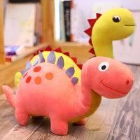 Peluche dinosaure rose amusant enfant doux câlin chambre La compagnie de la peluche