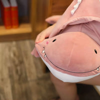 Peluche dinosaure rose doux magique chambre enfant La compagnie de la peluche
