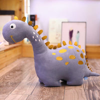 Peluche dinosaure violette amusante douce enfant La compagnie de la peluche