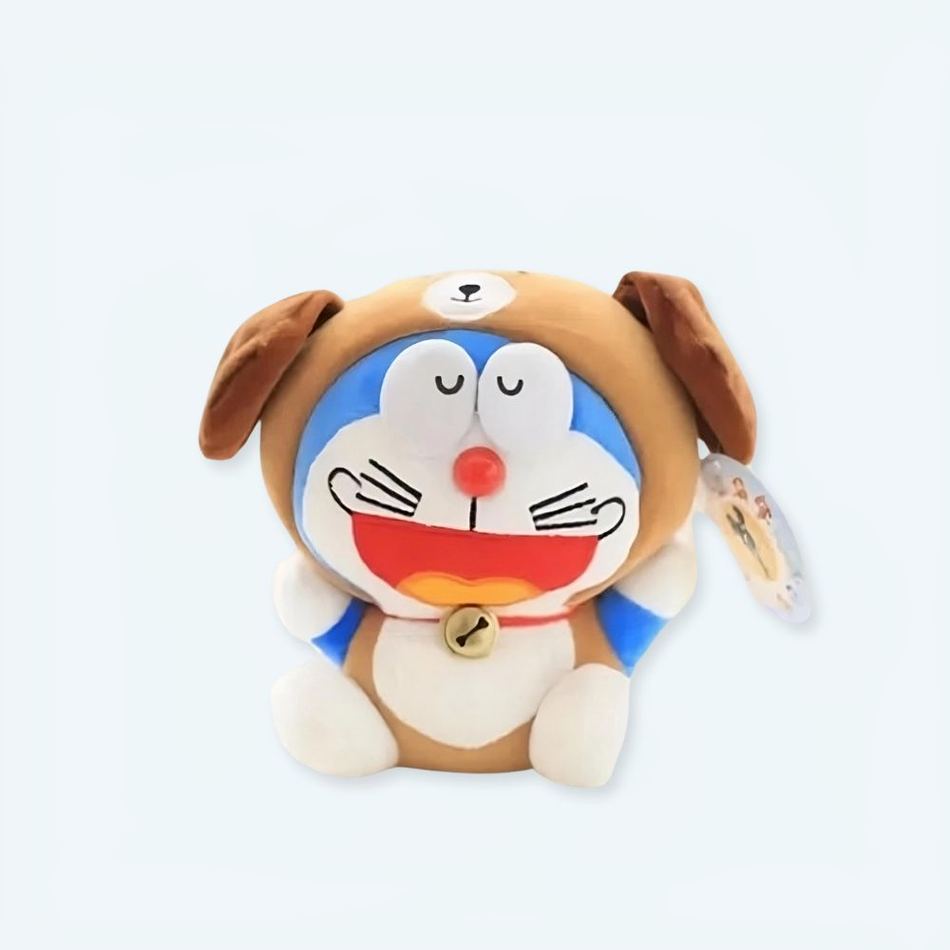 Peluche Doraemon chien déguisement doux enfant câlin La compagnie de la peluche