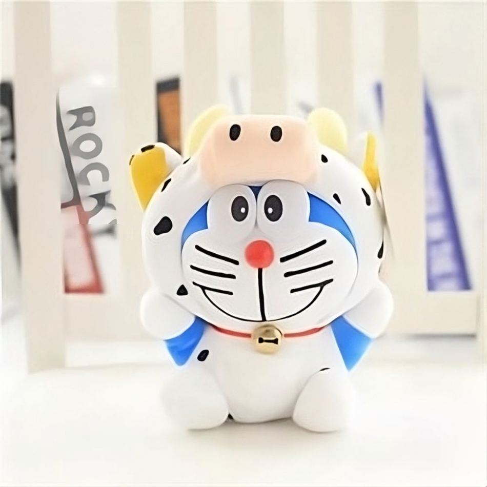 Peluche Doraemon vache douce câline enfant amusant La compagnie de la peluche