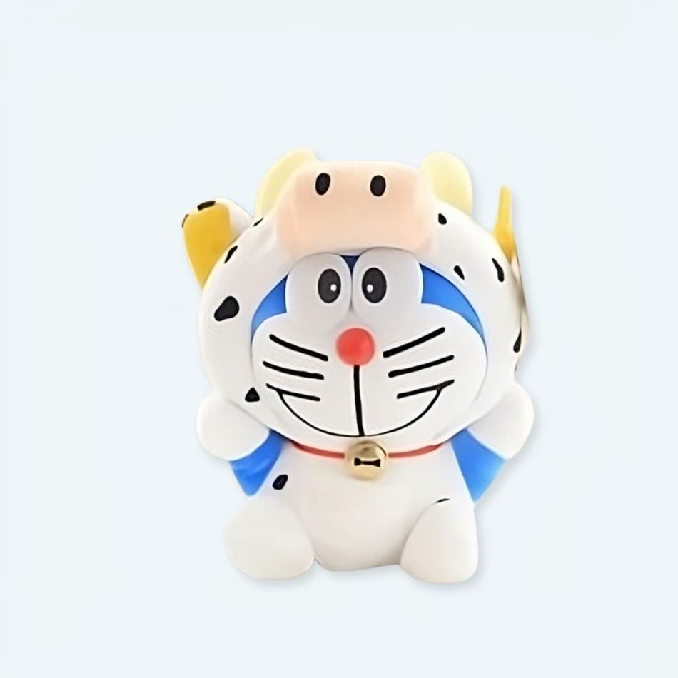 Peluche Doraemon vache douce câline enfant amusant La compagnie de la peluche