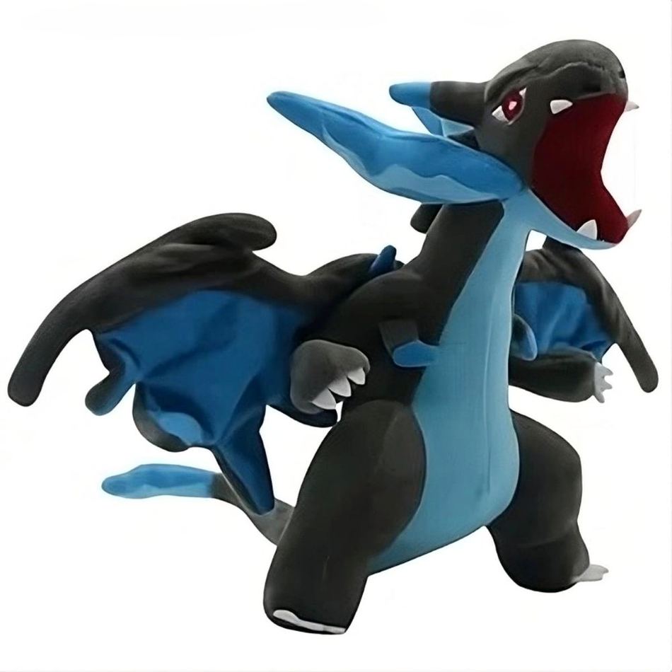 Peluche Dracaufeu X géant noir doux collection Pokémon La compagnie de la peluche