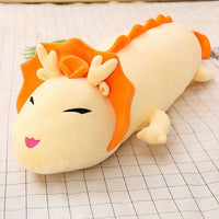Peluche Dragon de feu en velours rouge fantastique La compagnie de la peluche