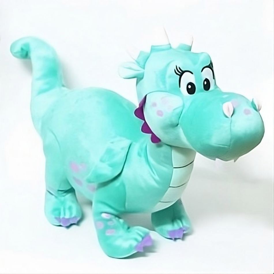Peluche dragon vert doux compagnon enfant fantastique La compagnie de la peluche