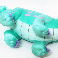 Peluche dragon vert doux compagnon enfant fantastique La compagnie de la peluche
