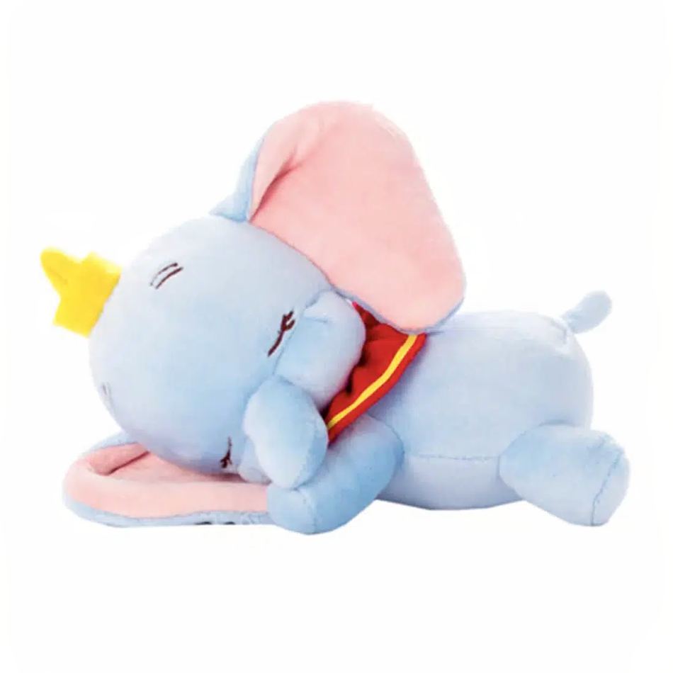 Peluche Dumbo éléphant endormi doux et câlin La compagnie de la peluche