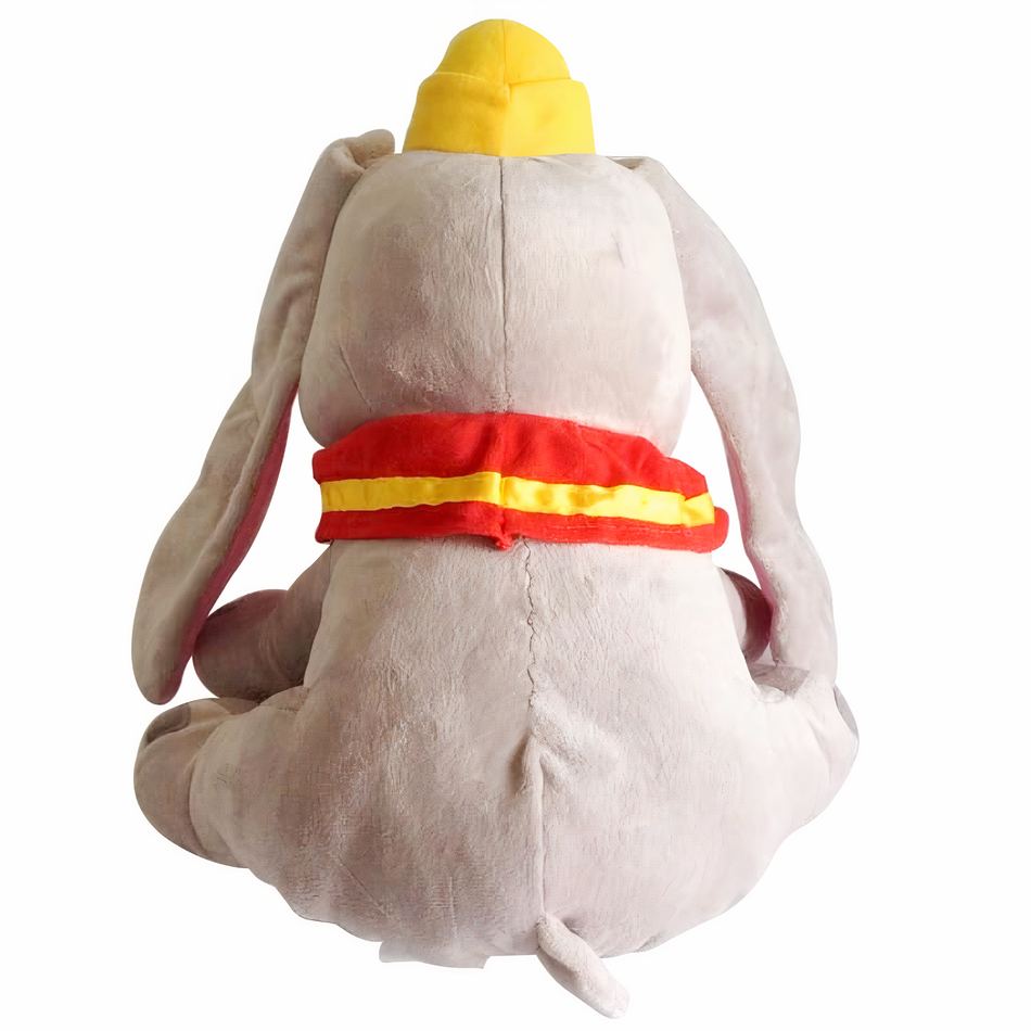 Peluche Dumbo éléphant gris doux enfant câlin La compagnie de la peluche