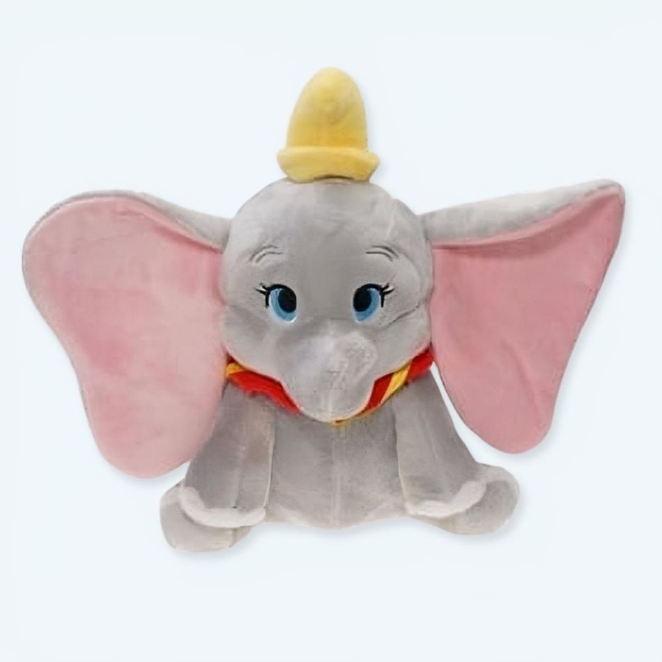 Peluche Dumbo éléphant gris mignon doux enfant rêve La compagnie de la peluche