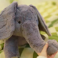 Peluche éléphant géant doux déco chambre enfant La compagnie de la peluche