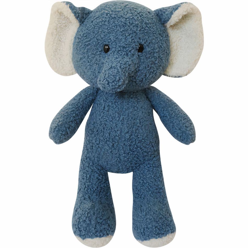 Peluche éléphant gris doux câlin enfant chambre cosy La compagnie de la peluche