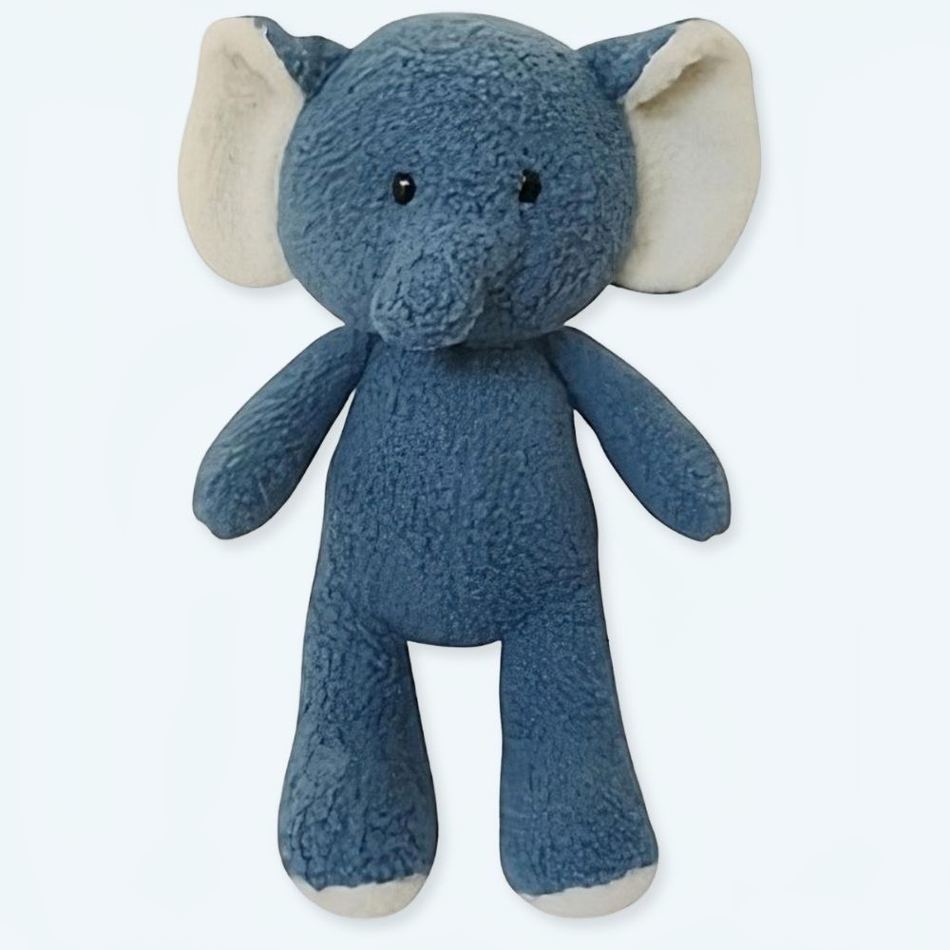 Peluche éléphant gris doux câlin enfant chambre cosy La compagnie de la peluche