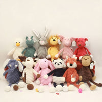 Peluche éléphant gris doux câlin enfant chambre déco La compagnie de la peluche