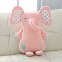 Peluche éléphant rose douce câlin chambre enfant La compagnie de la peluche