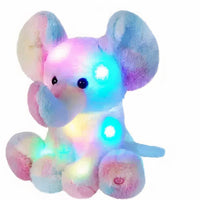 Peluche éléphant veilleuse douce chambre enfant nuit La compagnie de la peluche