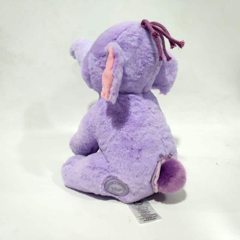 Peluche éléphant violet Disney doux câlin enfant La compagnie de la peluche