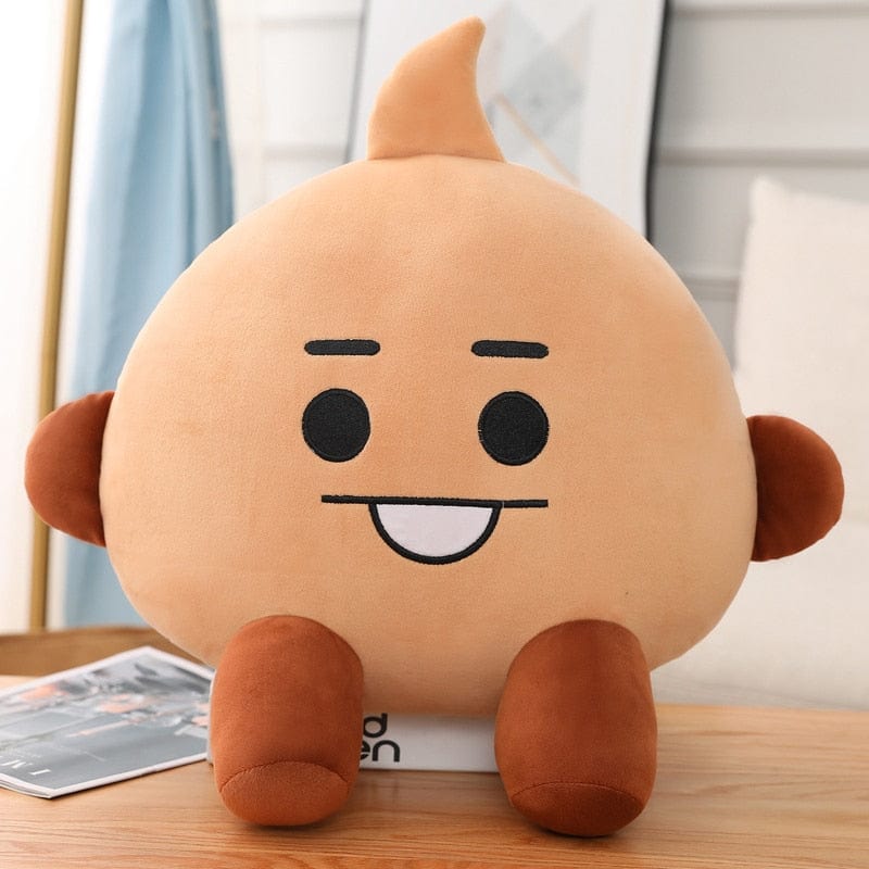 Peluche émoji squishmallow 25cm / Caca