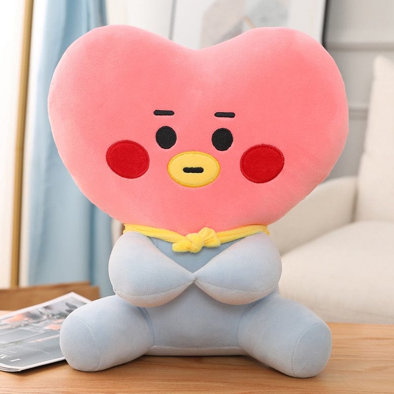 Peluche émoji squishmallow 25cm / Cœur