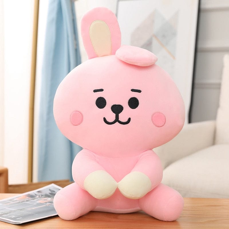 Peluche émoji squishmallow 25cm / Lapin