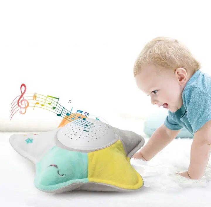 Peluche étoile de mer apaisante nuit douce enfant La compagnie de la peluche