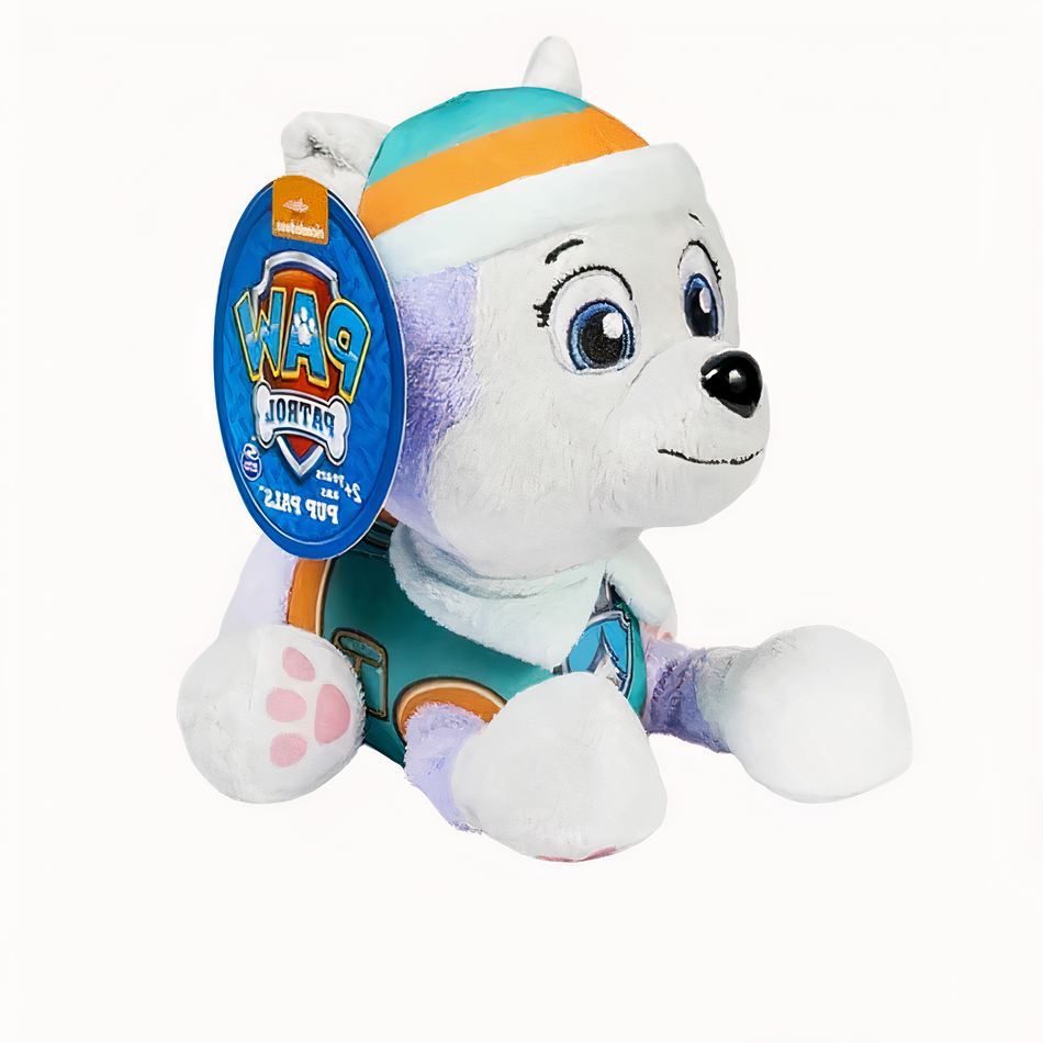 Peluche Everest douce Pat' Patrouille aventure neige La compagnie de la peluche
