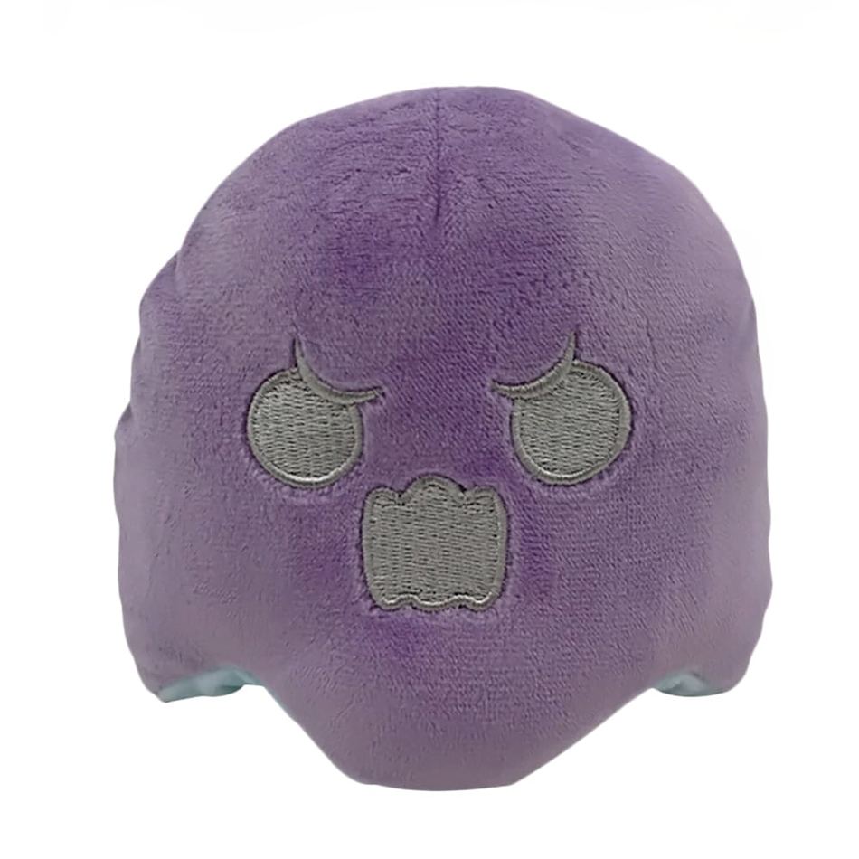 Peluche fantôme réversible violet bleu lumineuse doux La compagnie de la peluche