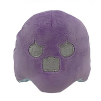 Peluche fantôme réversible violet bleu lumineuse doux La compagnie de la peluche