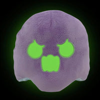 Peluche fantôme réversible violet bleu lumineuse doux La compagnie de la peluche