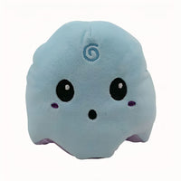 Peluche fantôme réversible violet bleu lumineuse doux La compagnie de la peluche