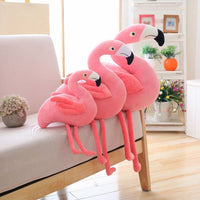 Peluche flamant rose géant doux chambre enfant déco La compagnie de la peluche