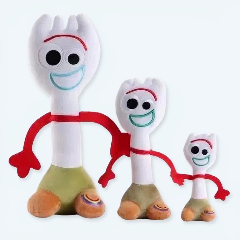 Peluche Fourchette douce enfant Pixar Toy Story câlin La compagnie de la peluche
