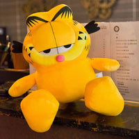 Peluche Garfield chat doux enfant collection câlin La compagnie de la peluche