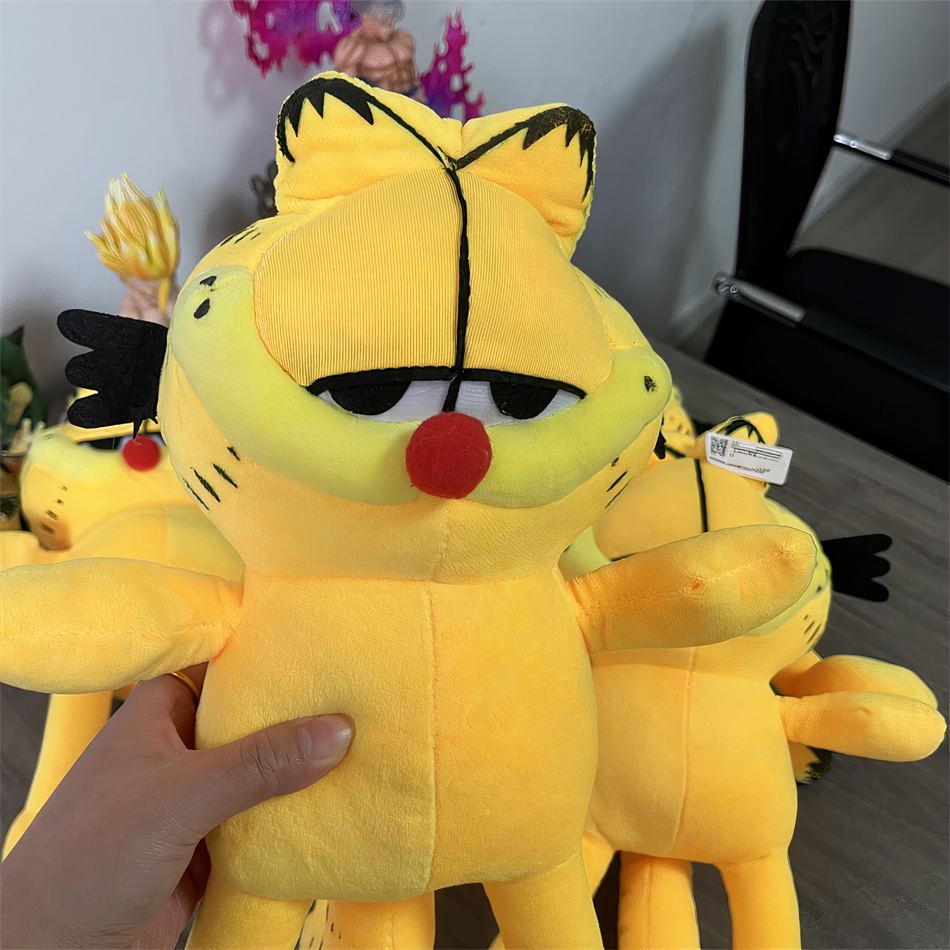 Peluche Garfield chat doux enfant collection câlin La compagnie de la peluche