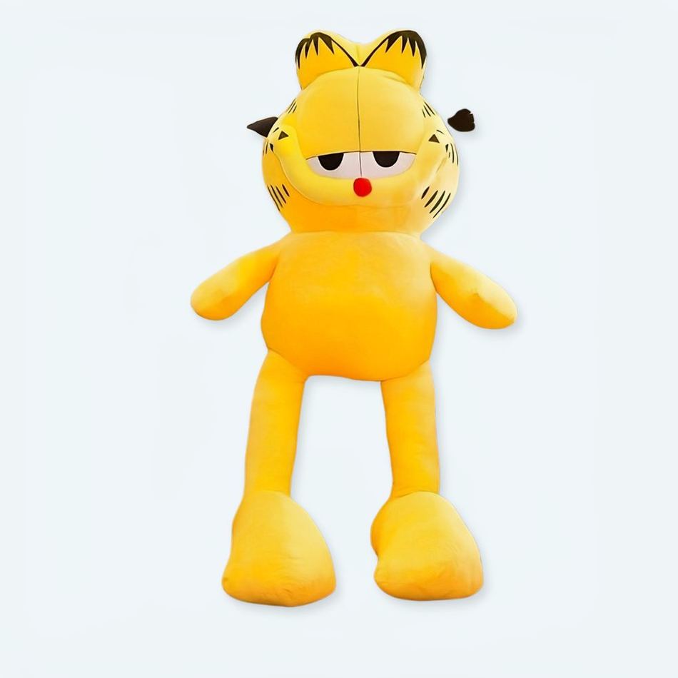 Peluche Garfield chat doux enfant collection câlin La compagnie de la peluche