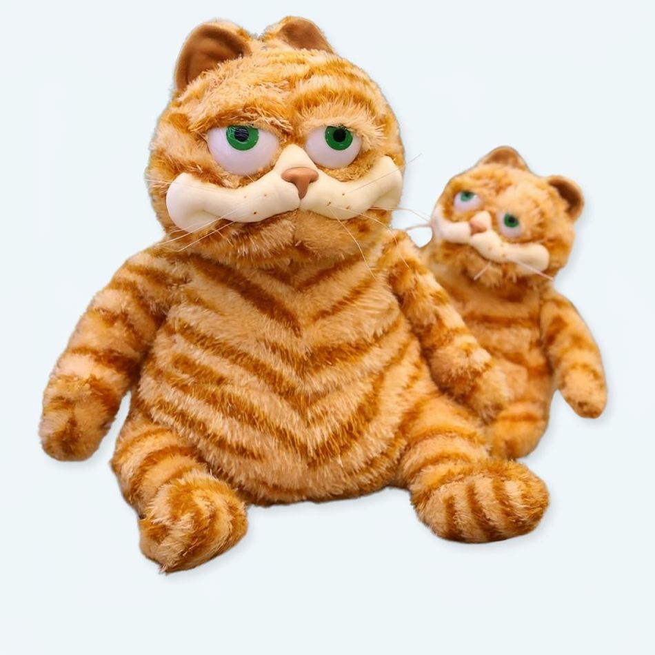 Peluche Garfield chat furieux drôle collection douce s La compagnie de la peluche