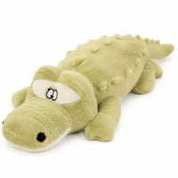 Peluche géante crocodile aux gros yeux 100cm / Vert