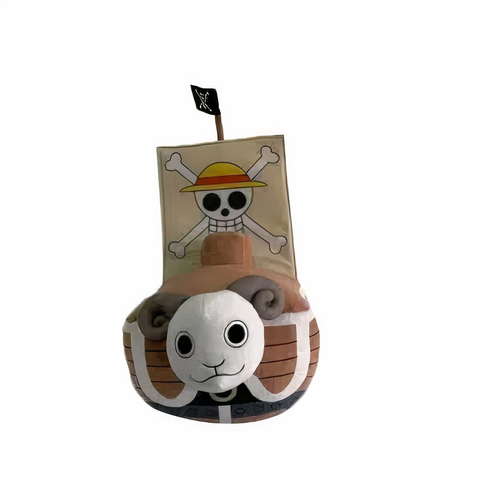 Peluche Going Merry One Piece bateau doux enfant aventure La compagnie de la peluche