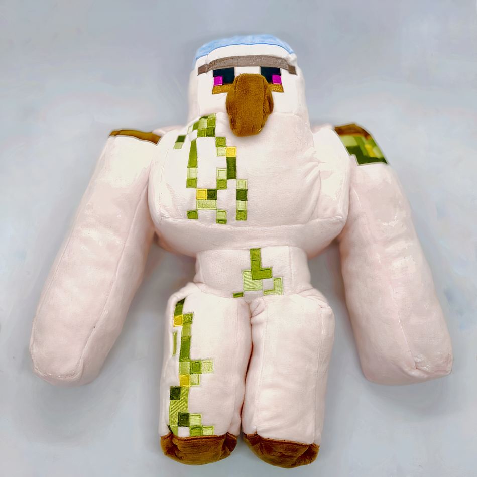 Peluche Golem Minecraft doux câlin enfant aventure La compagnie de la peluche