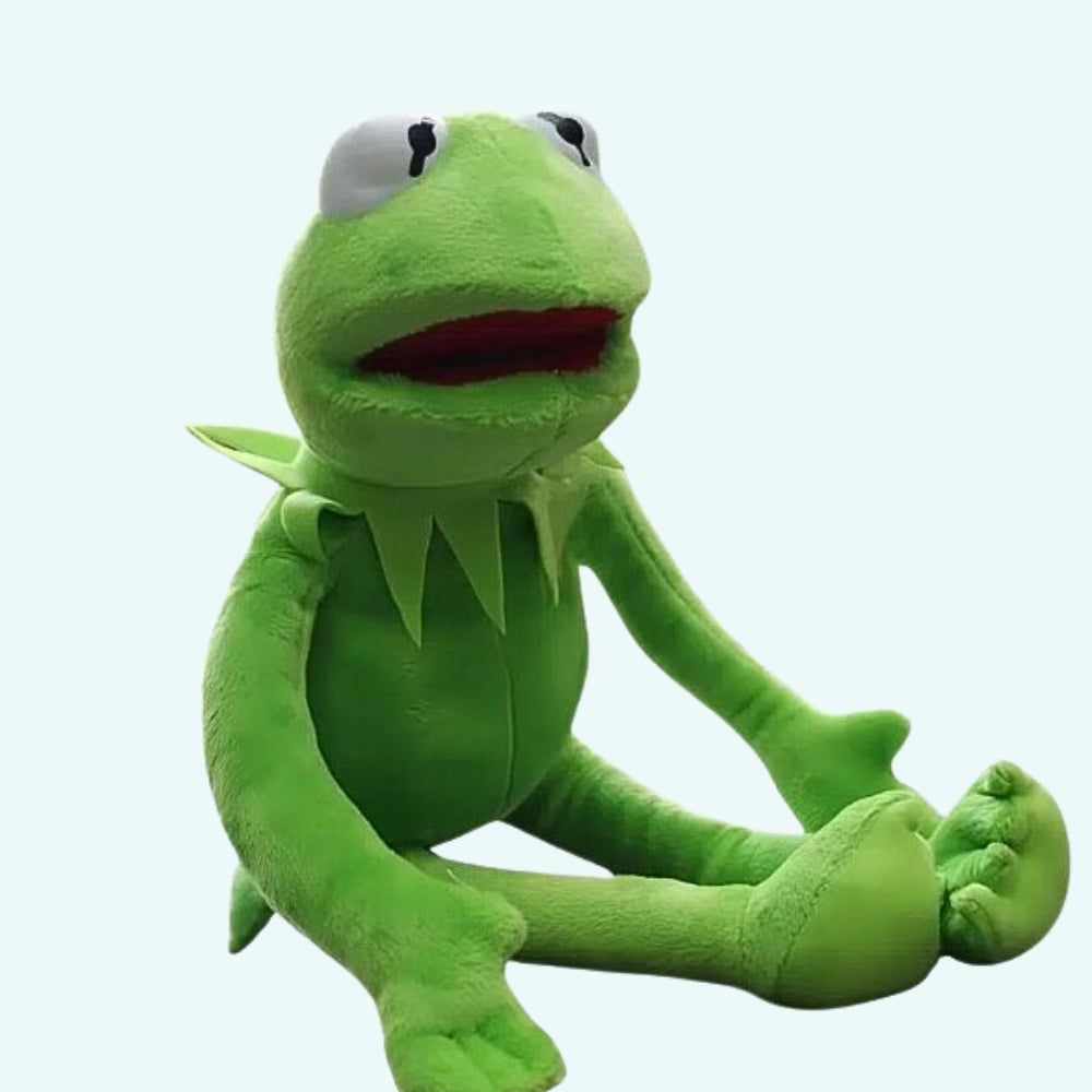 Peluche grenouille Kermit douce verte enfant câlin La compagnie de la peluche