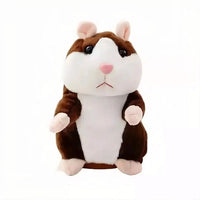 Peluche Hamster chocolat adorable interactif enfant doux La compagnie de la peluche