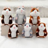 Peluche Hamster chocolat adorable interactif enfant doux La compagnie de la peluche