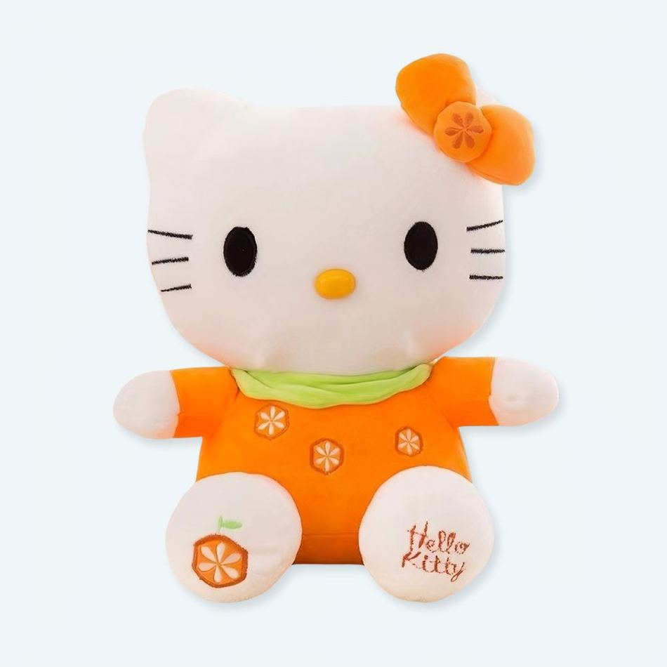 Peluche Hello Kitty douce câline enfant kawaii La compagnie de la peluche