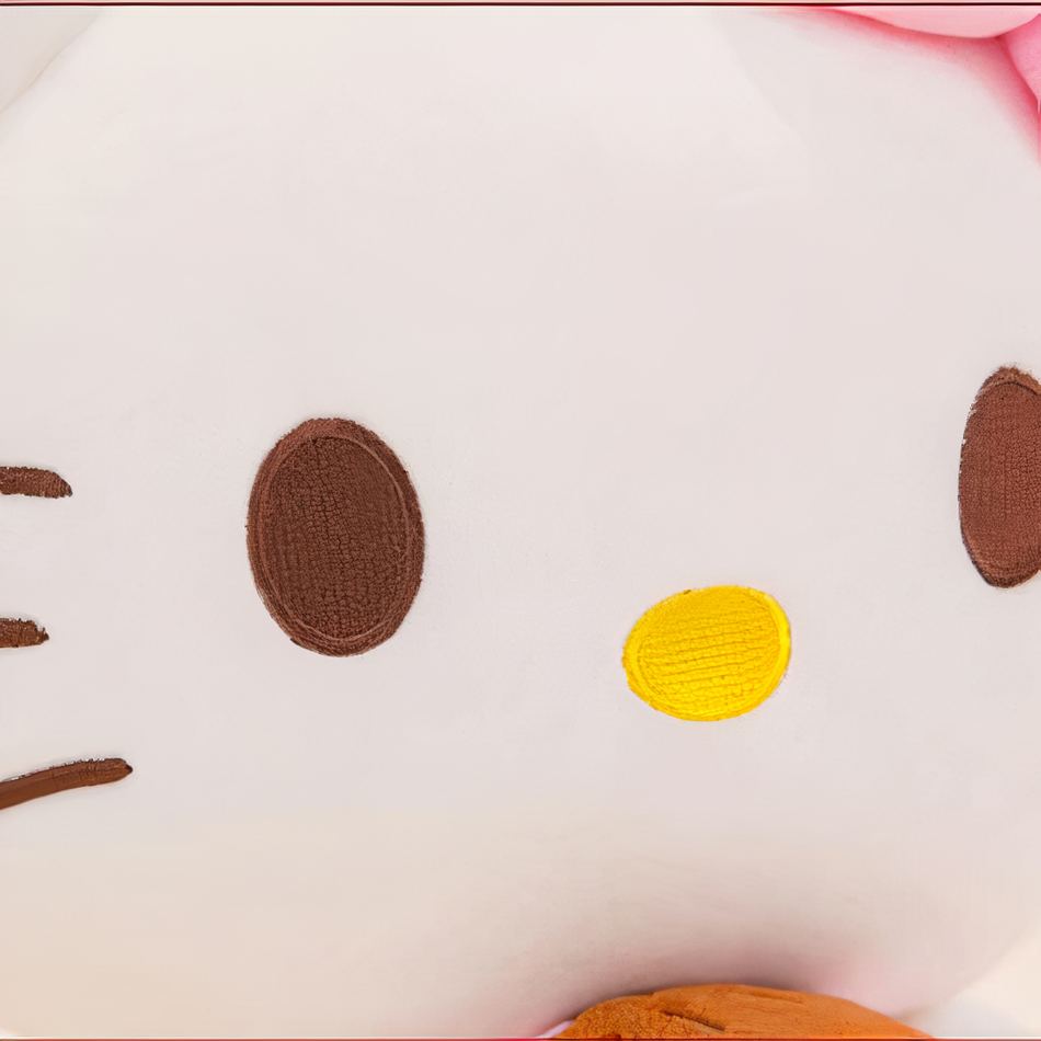 Peluche Hello Kitty douce gourmandise estivale La compagnie de la peluche