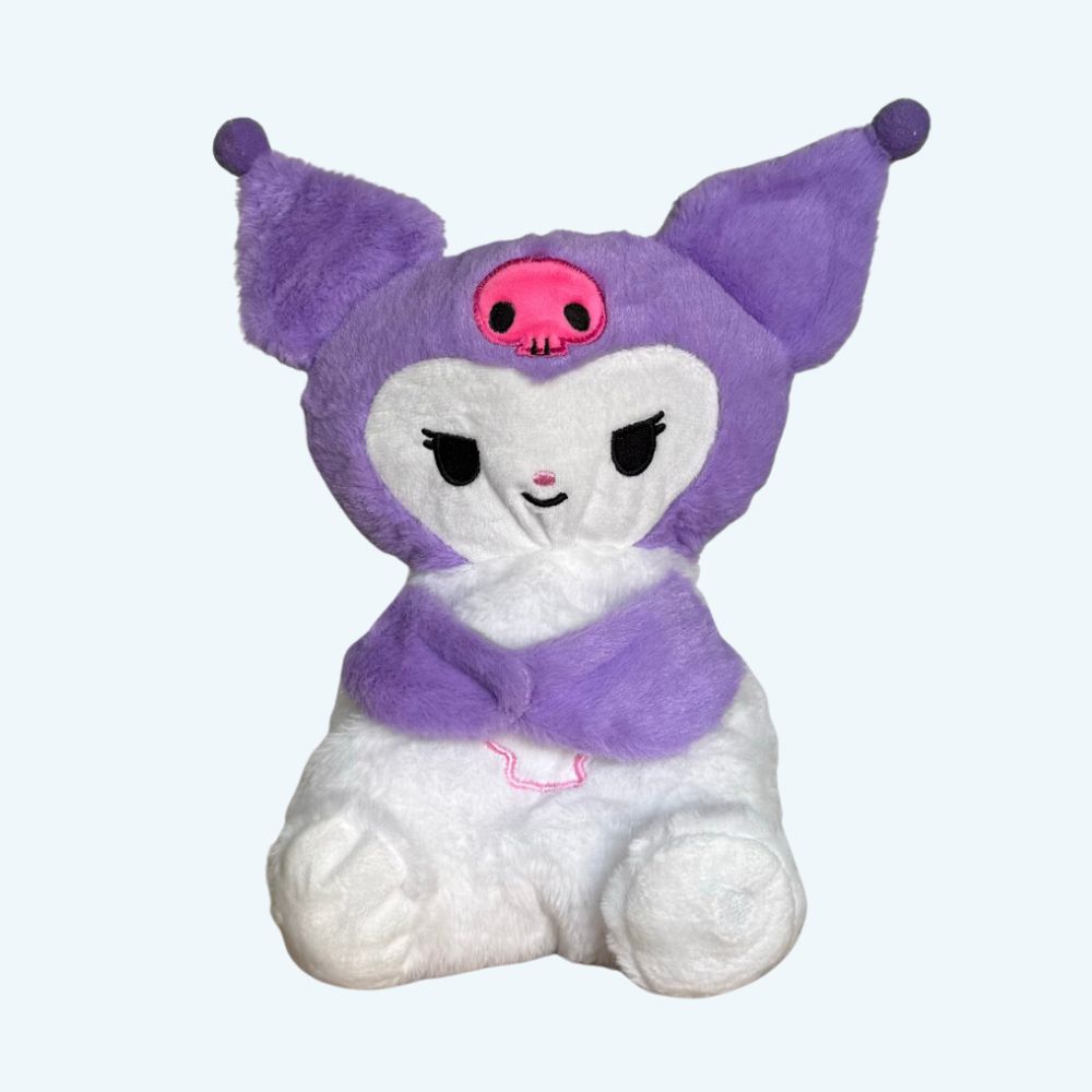 Peluche Hello Kitty Kuromi violet veilleuse douce nuit La compagnie de la peluche