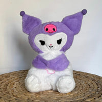 Peluche Hello Kitty Kuromi violet veilleuse douce nuit modele-1 La compagnie de la peluche