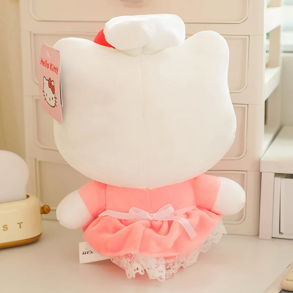 Peluche Hello Kitty rose douce enfant câlin kawaii La compagnie de la peluche