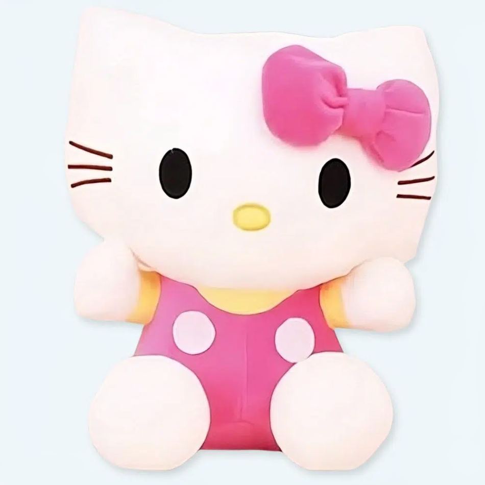 Peluche Hello Kitty rose douce enfant univers kawaii La compagnie de la peluche