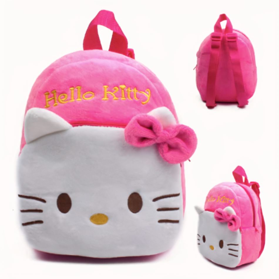 Peluche Hello Kitty sac à dos doux enfant kawaii La compagnie de la peluche