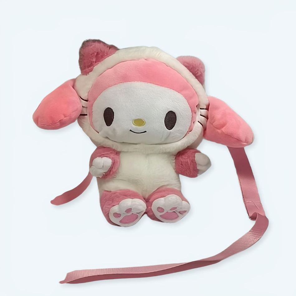 Peluche Hello Kitty sac à dos enfant doux kawaii La compagnie de la peluche