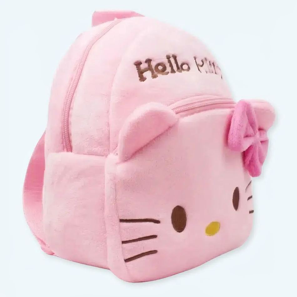 Peluche Hello Kitty sac à dos rose doux kawaii enfant La compagnie de la peluche